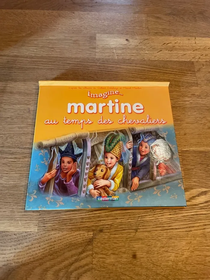Livre Pop-up Martine Imagine Martine au temps des chevaliers