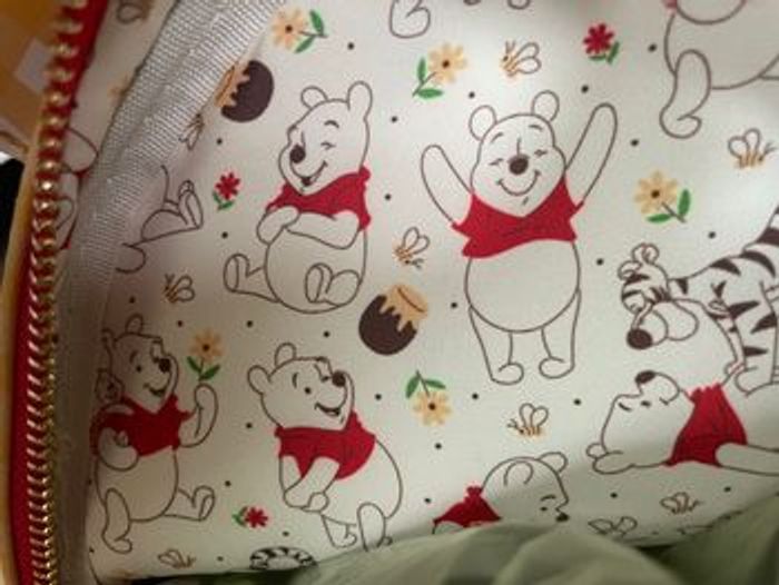 Sac à dos Winnie Vichy Disney Loungefly neuf - photo numéro 4