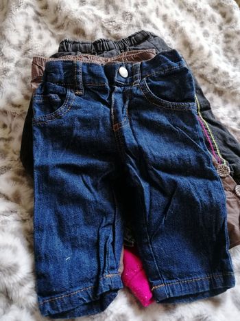 Lot 6 pantalons 3 mois