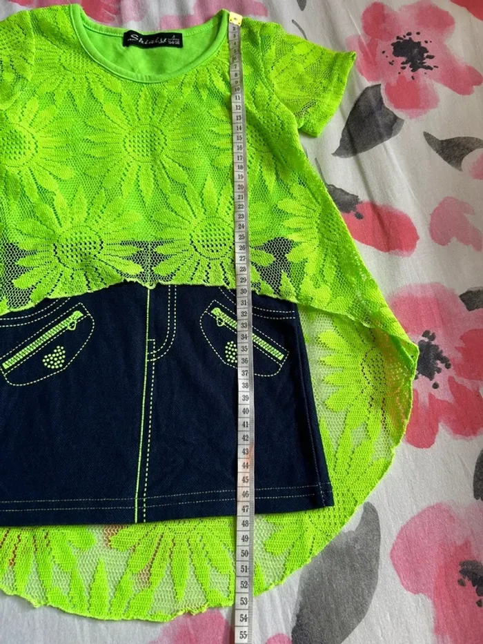 Robe vert fluo - photo numéro 3