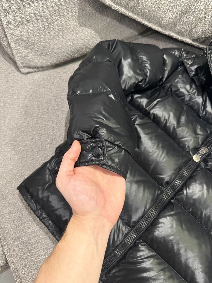 Authentique doudoune matelassée homme MONCLER Maya RARE noire taille 3 ~M - photo numéro 8