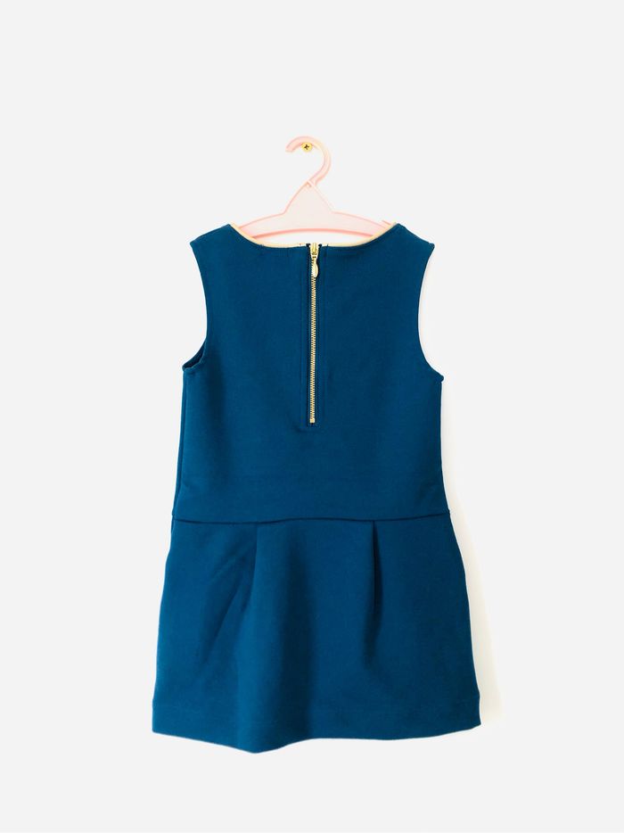 Robe 3 ans bébé fille été vêtement kiabi bleu - photo numéro 7