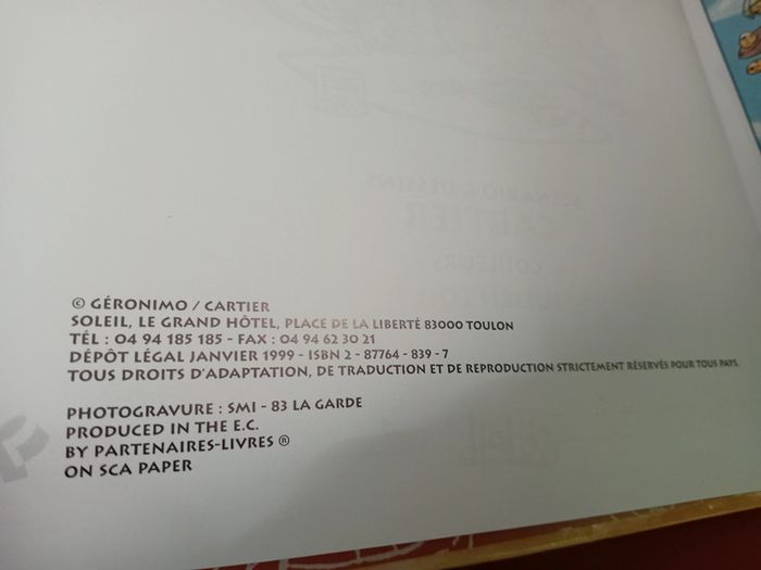 bd édition soleil Drylander de Cartier - photo numéro 5