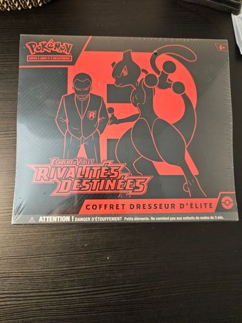 ETB EV10 Pokémon Rivalités Destinées scellée FR