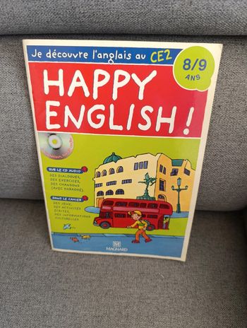 livre d'activité happy english