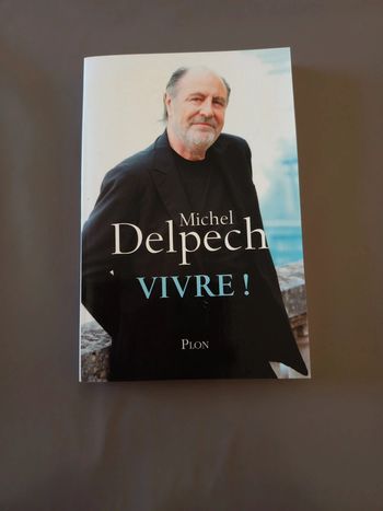 Livre Vivre Michel Delpech