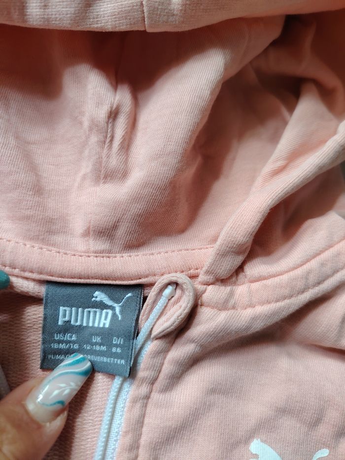 Lot de 2 sweats zippés 12 mois - photo numéro 2