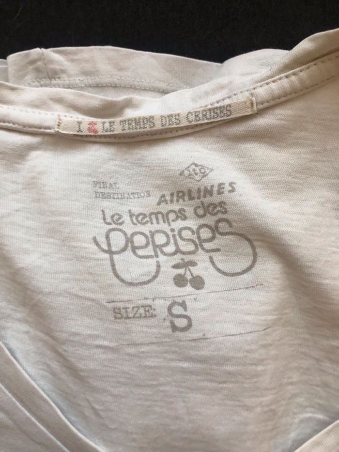 T shirt le temps des cerises - photo numéro 2