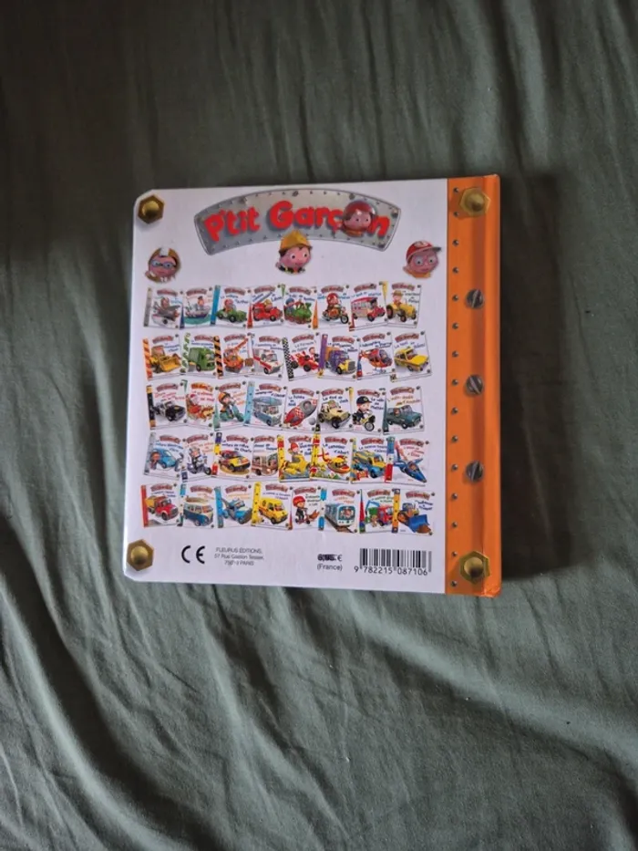 Livre ptit garçon la moto de marco - photo numéro 9