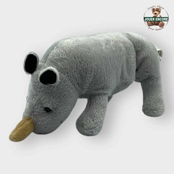 Peluche Rhinocéros Douce – 20 cm