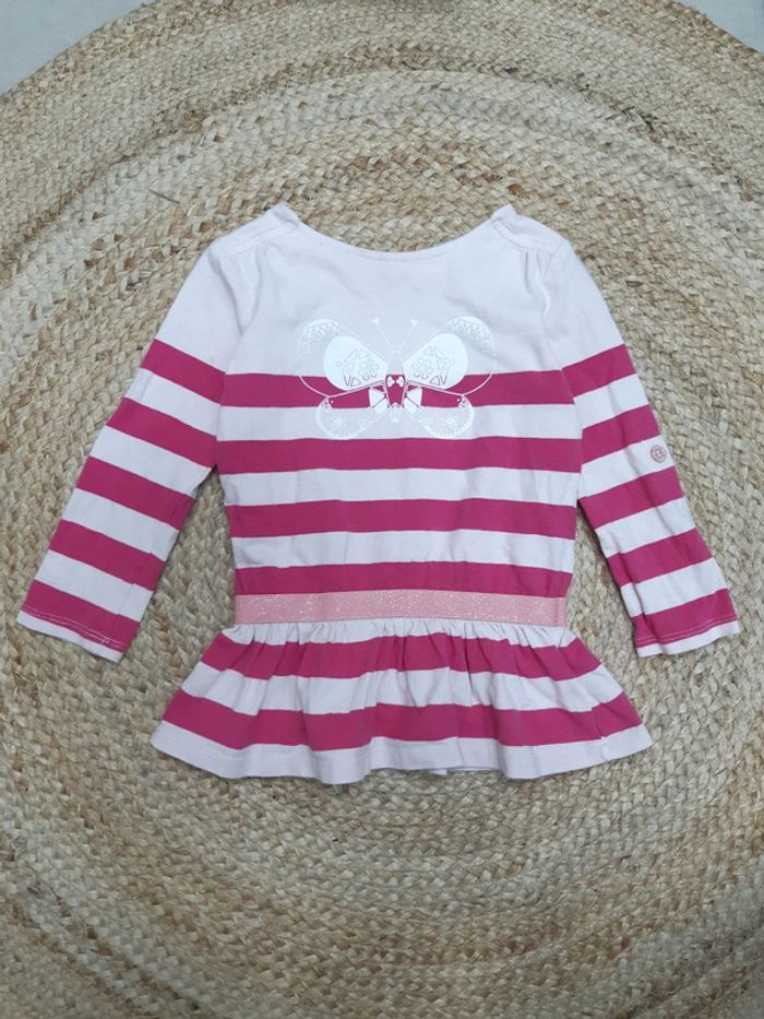 Haut long rayé Vertbaudet 3 ans