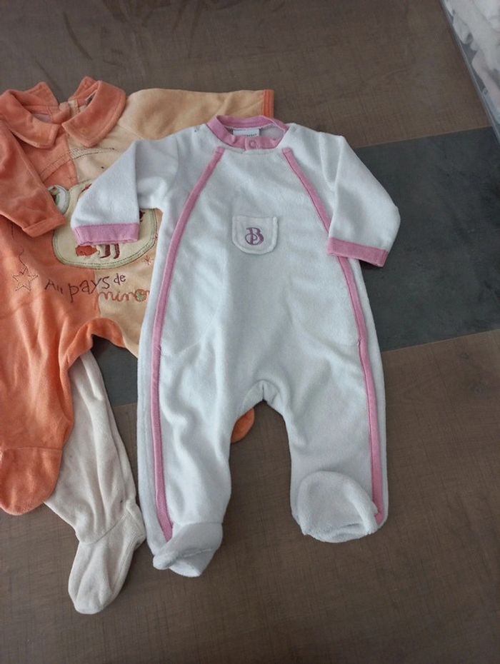 Lot 4 pyjama hiver polaire 3 mois đ€ - photo numĂ©ro 2