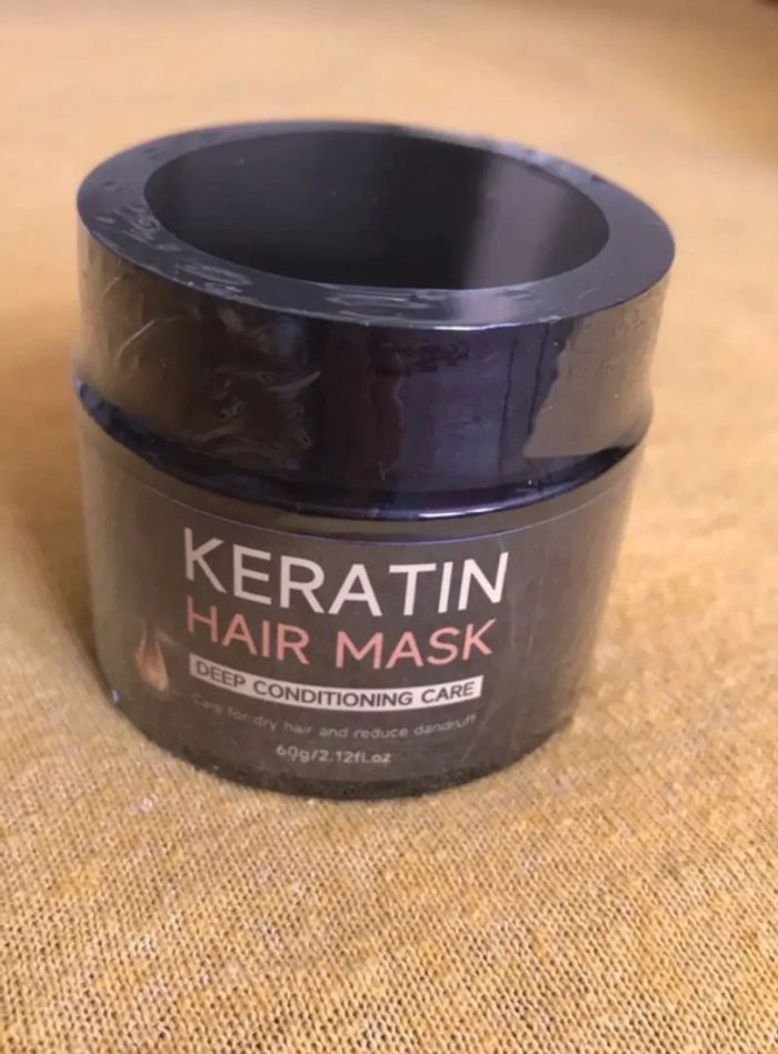 Masque cheveux kératine soin cheveux lissage brillance - photo numéro 3