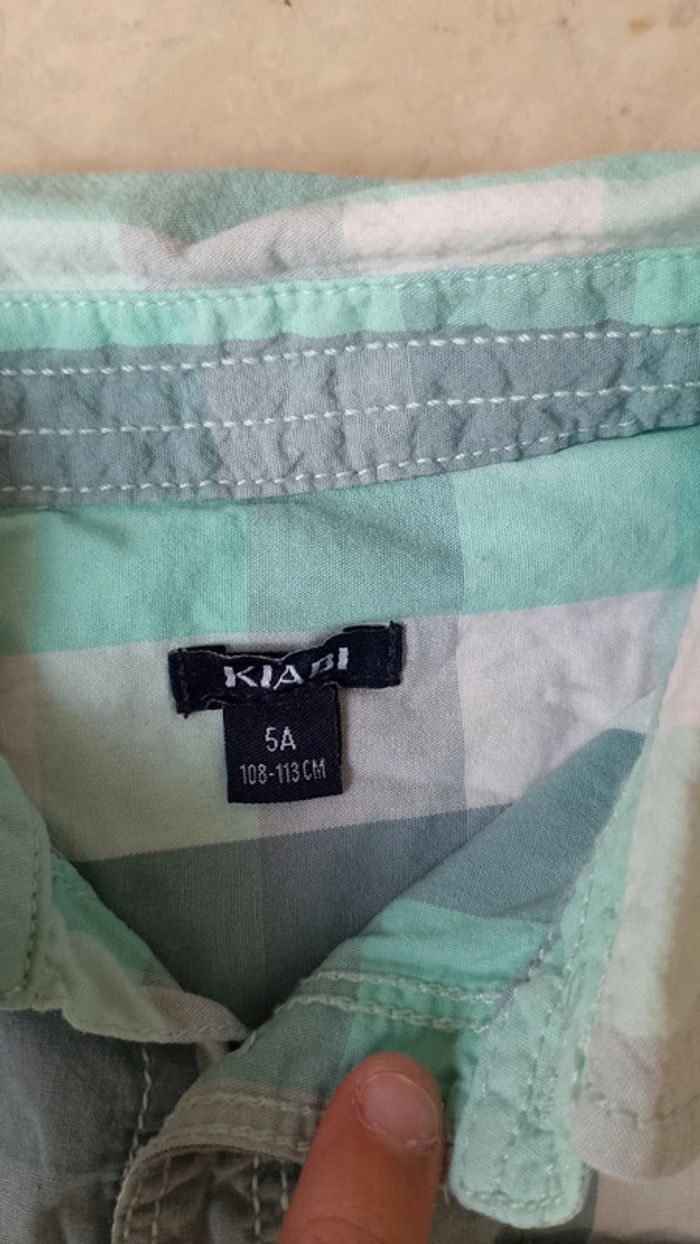 #manu_7896garcon5ans chemise manches courtes - photo numéro 3