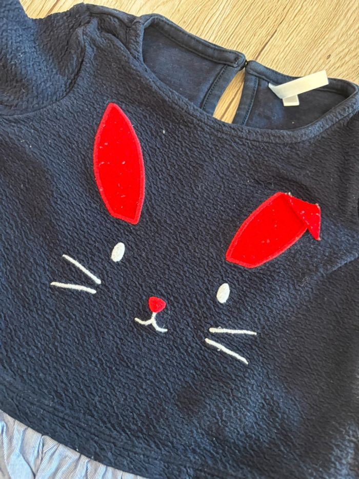 Robe bébé fille 12mois Orchestra - photo numéro 3