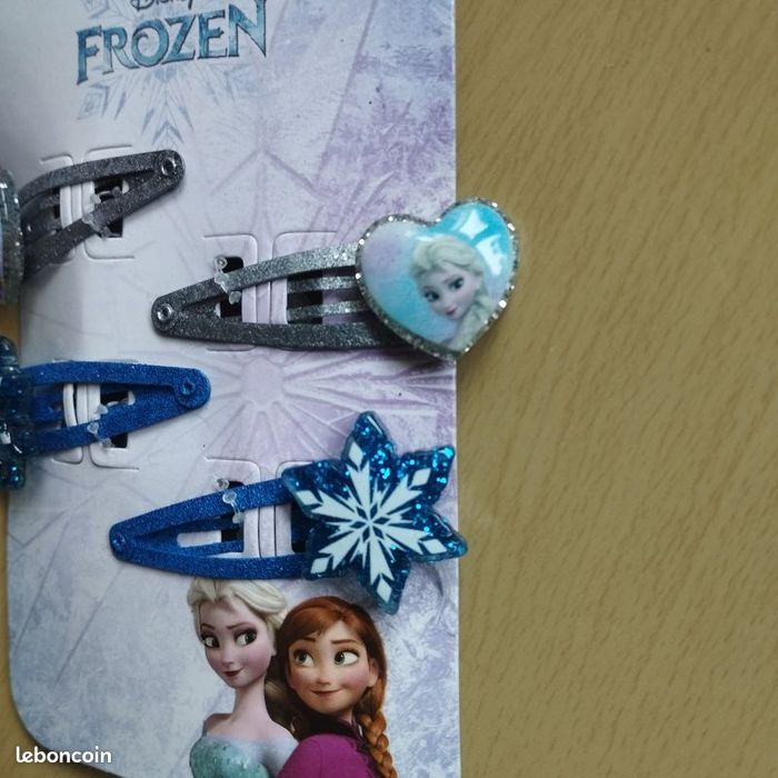 Pinces à cheveux Frozen Disney Neuf - photo numéro 3