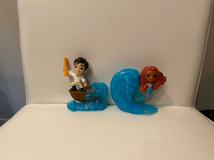 Figurine rare ariel eric la petite sirène Disney
