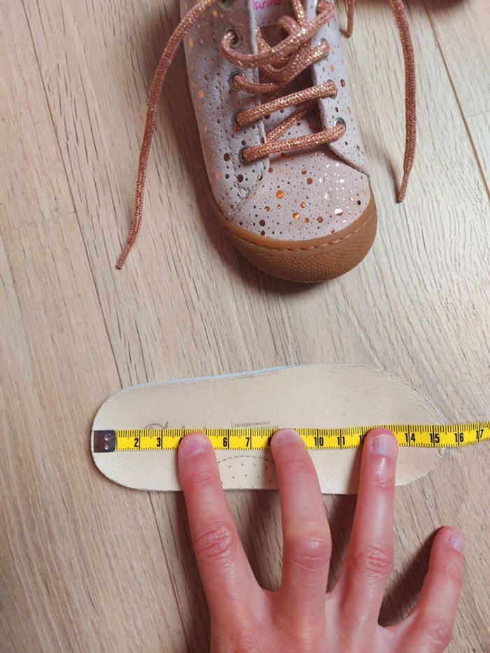 Chaussures Naturino cocoon rose pois dorés 24 - photo numéro 12