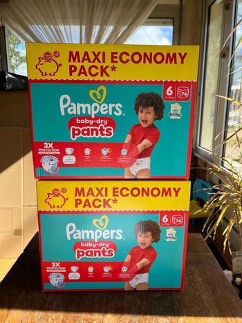 Couche taille 6 Pampers : 148 Pants couches