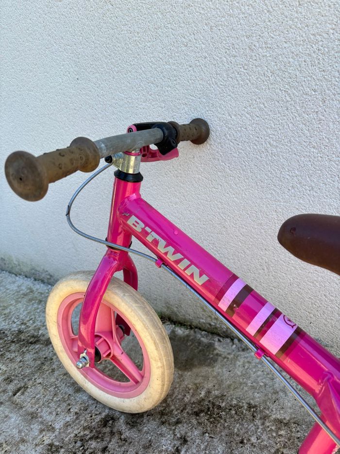 Draisienne btwin decatlon rose - photo numéro 10