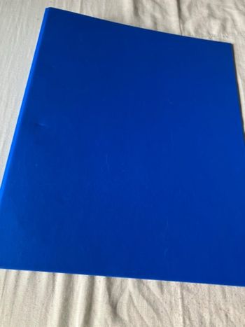 Classeur bleue