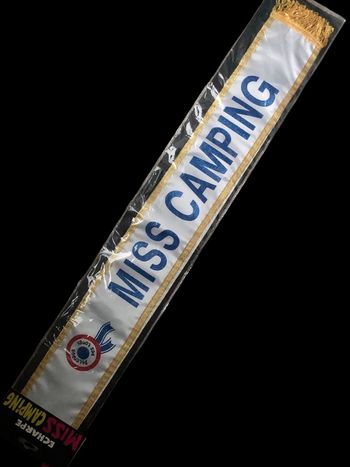 Écharpe Miss Camping 