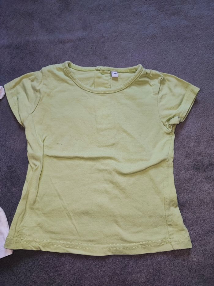 Lot de 2 tee shirt 23/24 mois - photo numéro 2