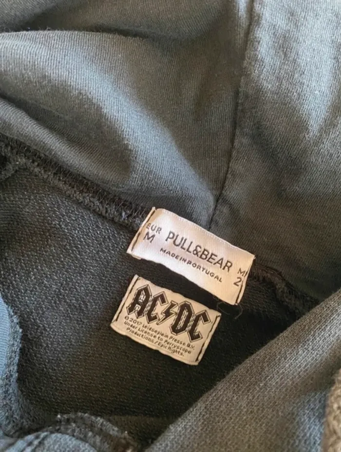 Sweat oversize AC/DC femme taille M - photo numéro 7