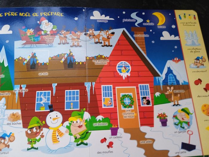 Livre enfant imagier Noël - photo numéro 9