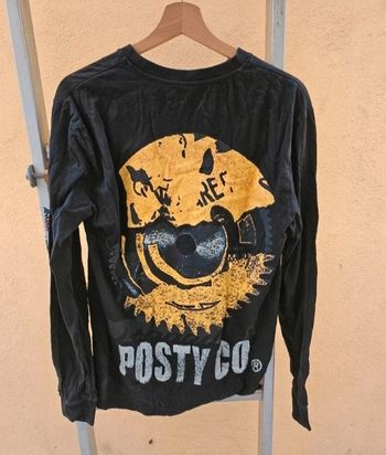 T-shirt manches longues posty co x hm