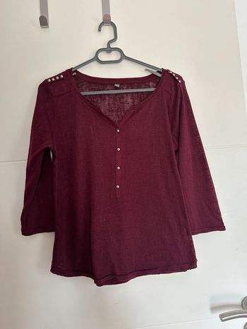 Blouse bordeaux Pimkie S/M