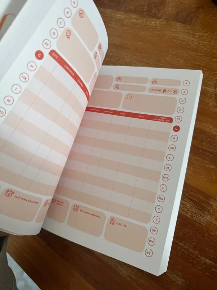 Livre mon agenda business coach suivi client - photo numéro 6