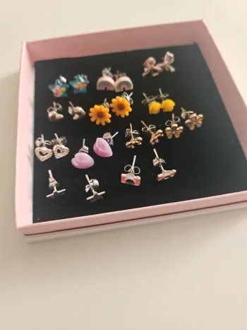 Lot de 12 paires de boucles d'oreille claire's