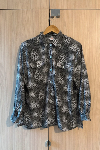 Chemise vintage Sword Fish léopard 🐆 Taille 42
