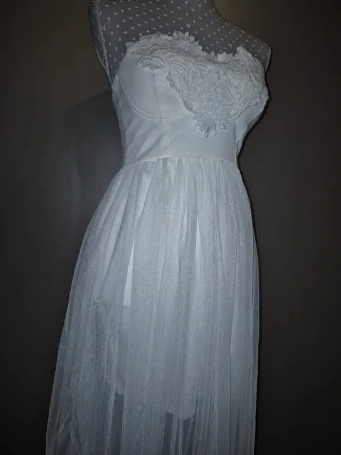 Robe bustier dentelle - photo numéro 3