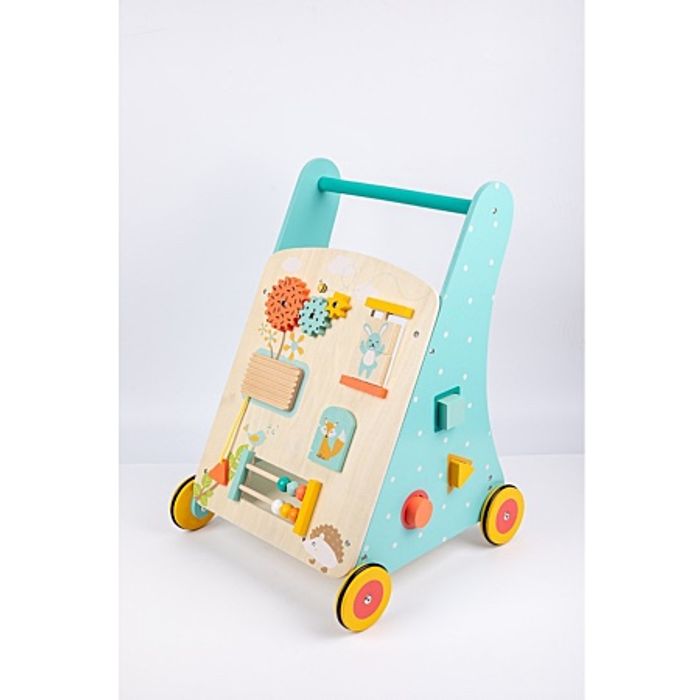 Mon chariot multi-activités en bois - Eveil 1er âge - 1 an et + - photo numéro 3