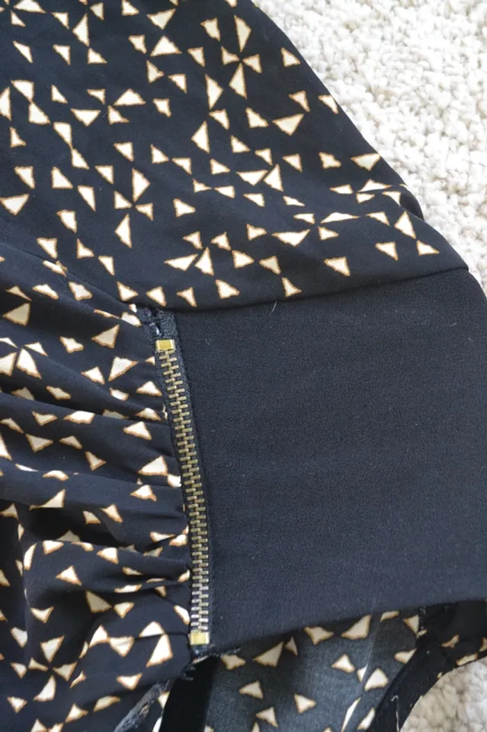 Robe mi-longue Sépia Collection - Taille 40 - photo numéro 7