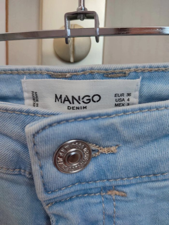 Jean crop ISA Mango - photo numéro 3