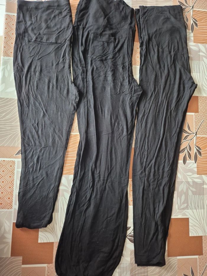 Lot de 3 leggings grossesse