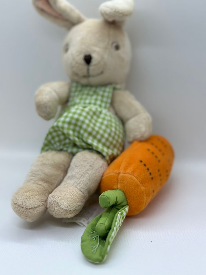 Doudou lapin et carotte - photo numéro 2
