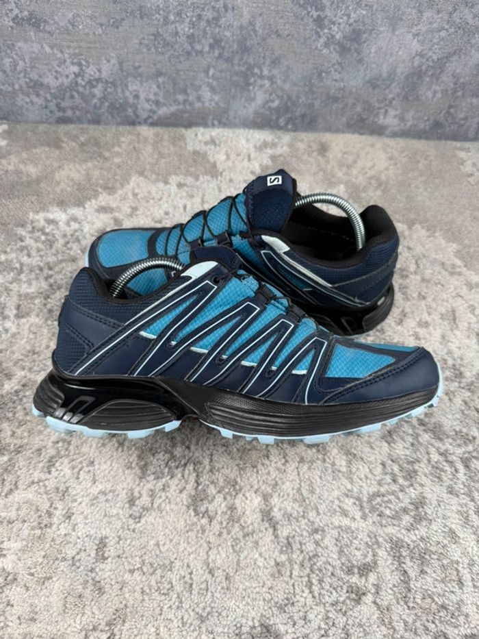 Salomon XT-Asama - Gore-Tex - Black & Blue & Navy Blue - photo numéro 6
