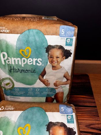 Mega-Pack De 62 Couches Pampers Harmonie