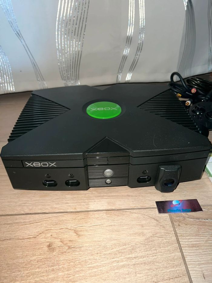 Console Xbox 1ere Gen. Fonctionnelle complète + 3 Jeux PAL Microsoft 2002 - photo numéro 2