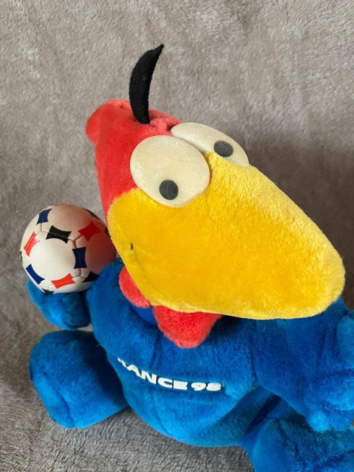 Peluche Mascotte Footix France 98 - photo numéro 2