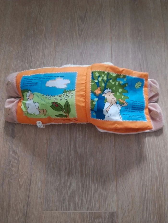 Livre enfant tissu peluche - photo numéro 3