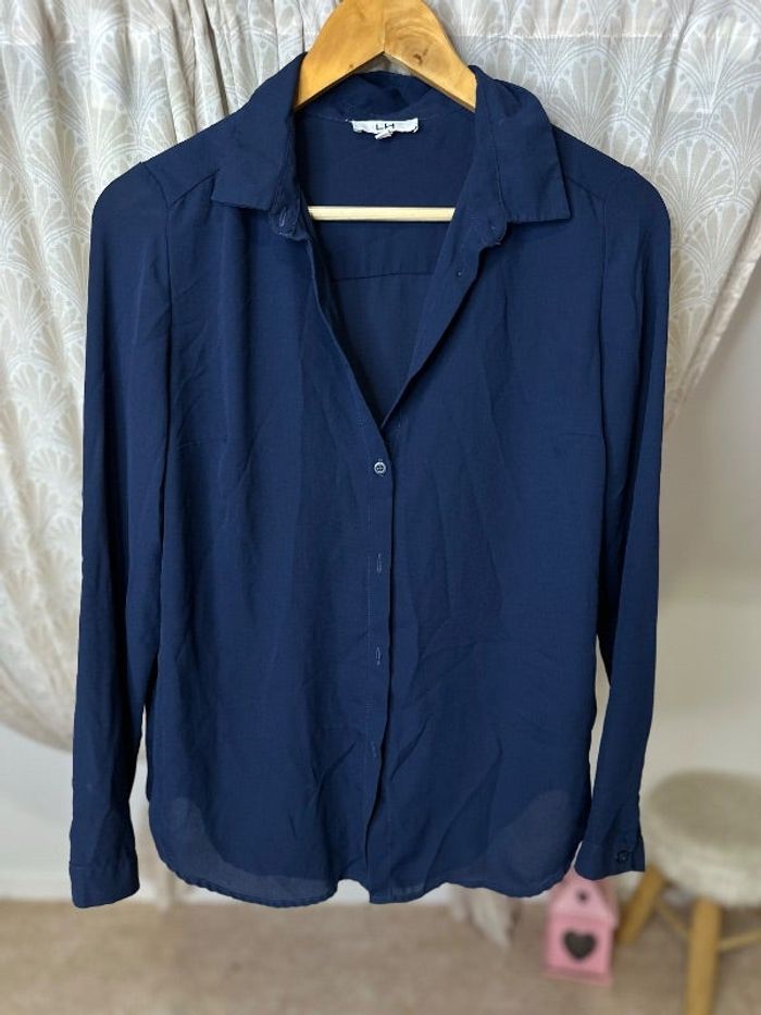 Blouse bleu