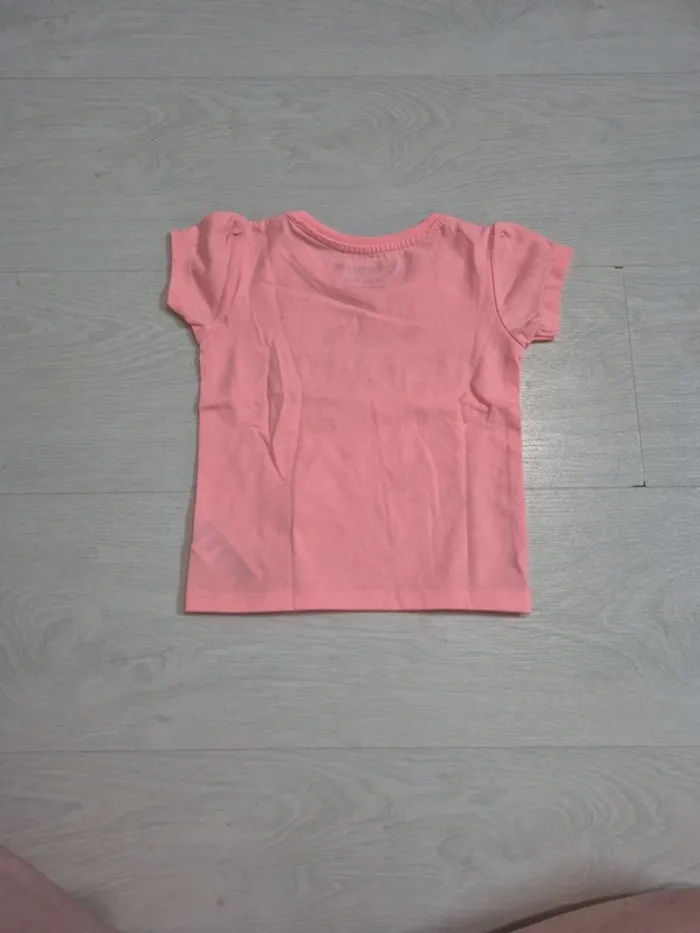 T-shirt rose flash - photo numéro 4