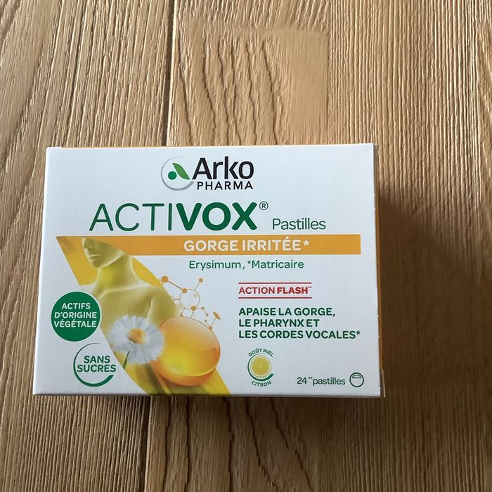 Arkopharma Activox Miel Citron 24 pastilles Neuf