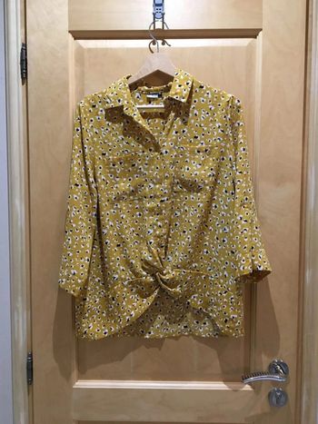 Chemise la city moutarde