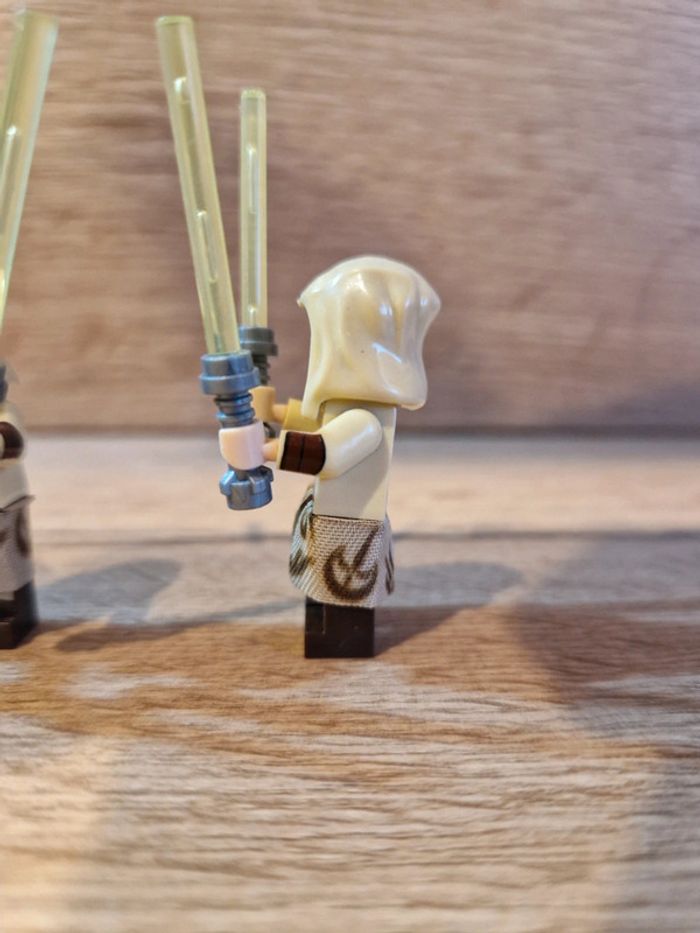 Figurines type lego 2 gardes du temple Jedi star wars - photo numéro 3
